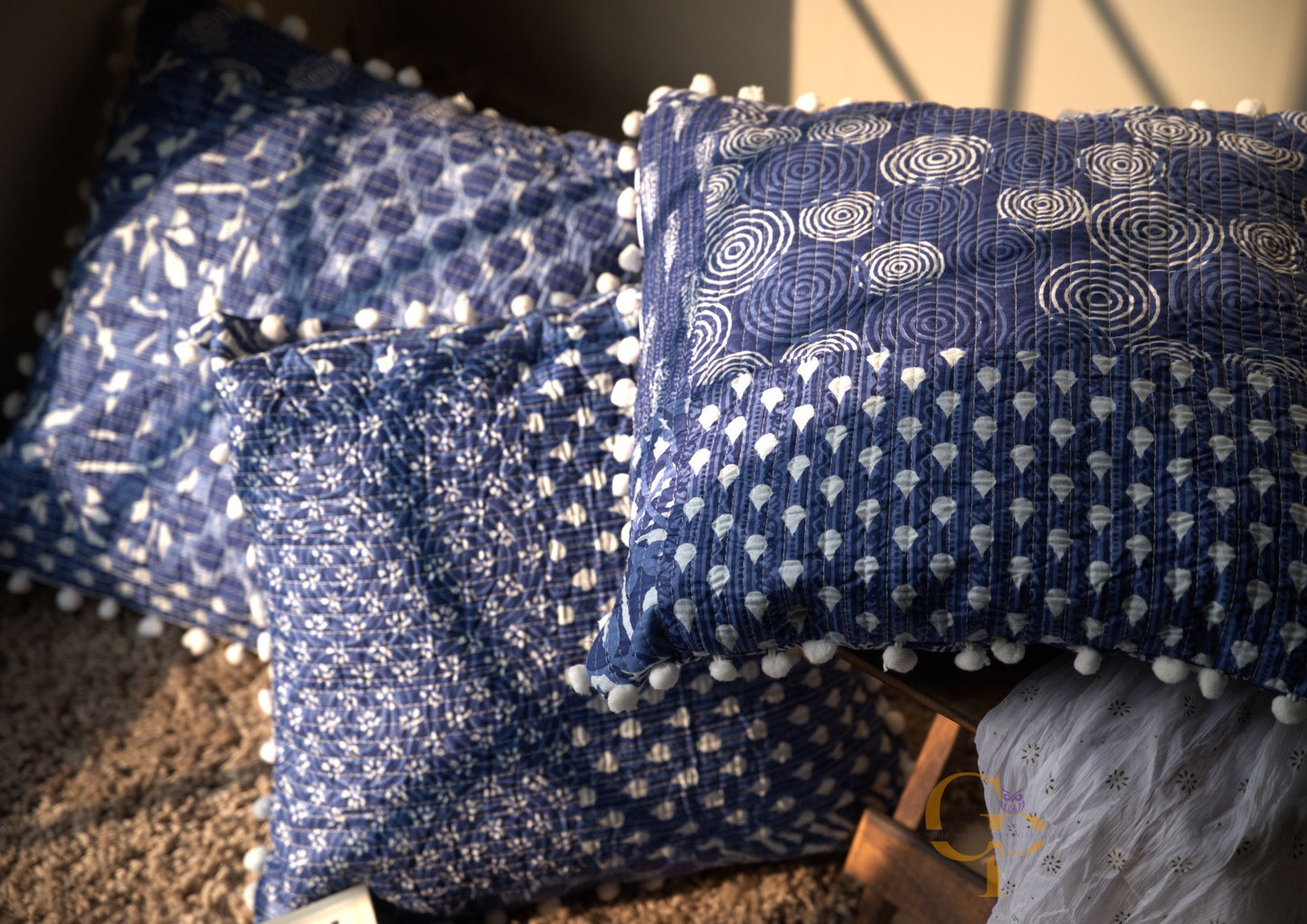 Indigo Cushion Cover