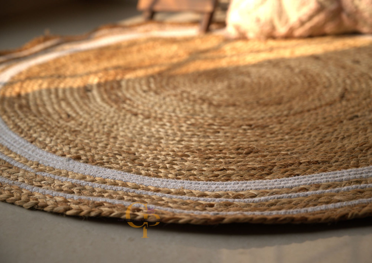 Jute Rug Round