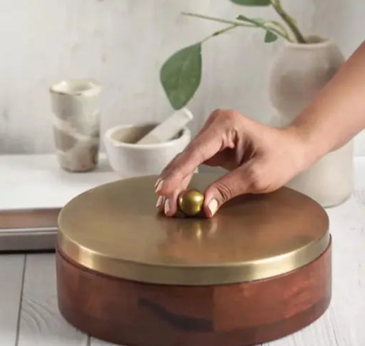 Wooden Roti Box