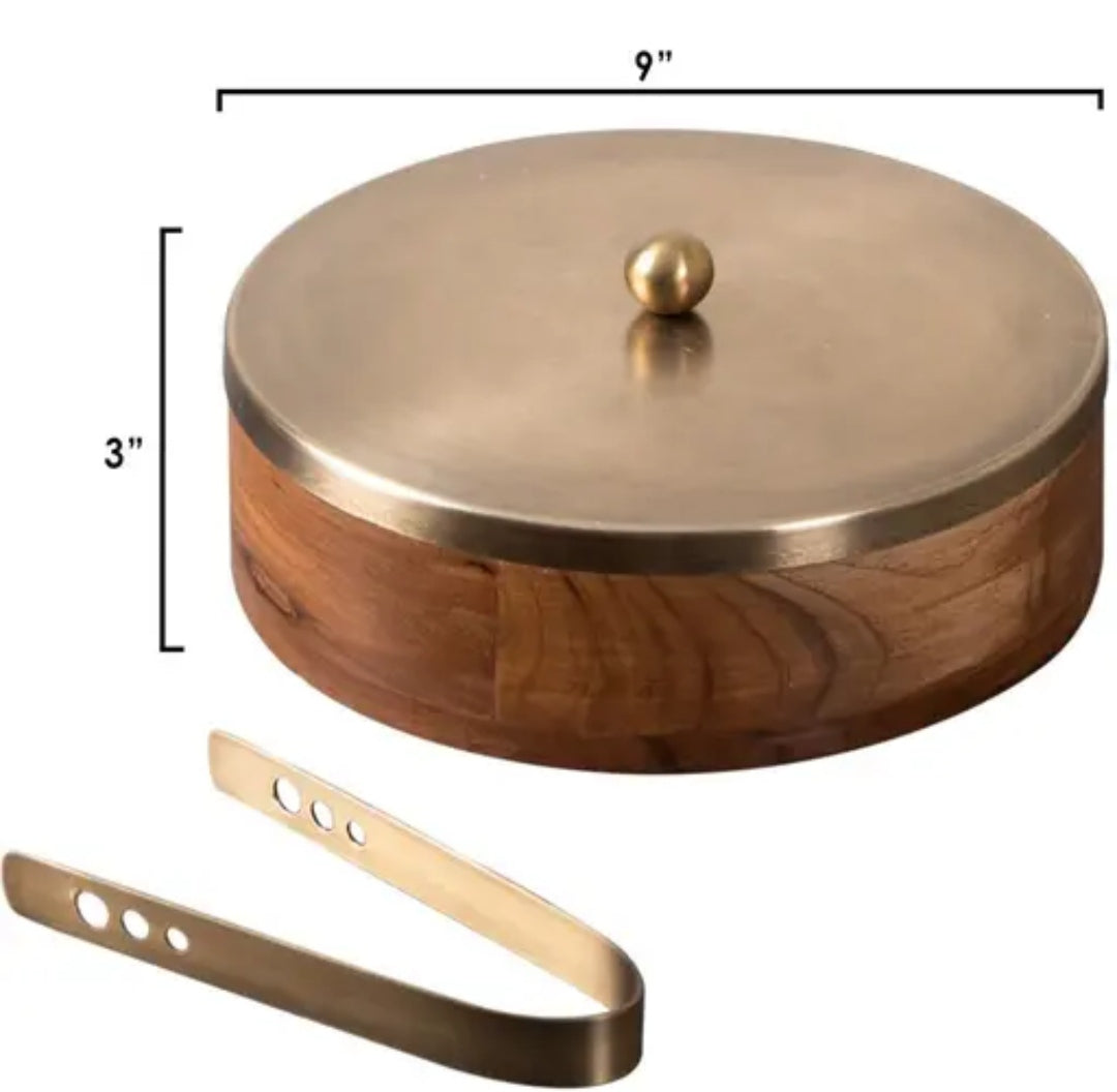 Wooden Roti Box